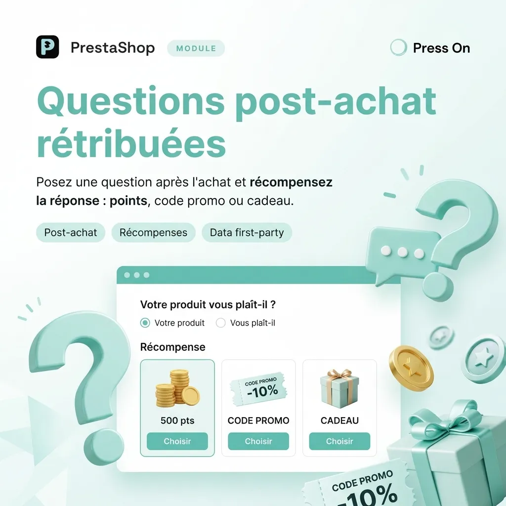 Questions post-achat rétribuées