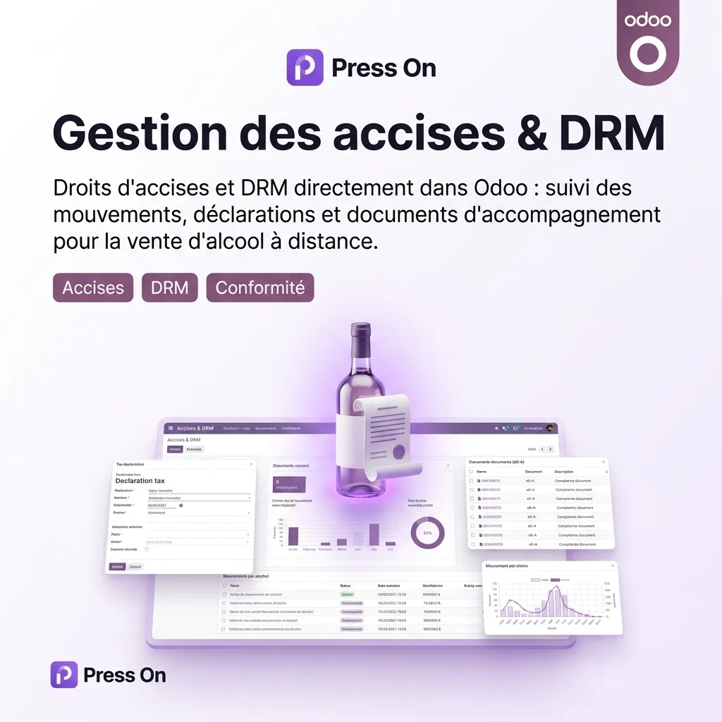 Gestion des accises & DRM
